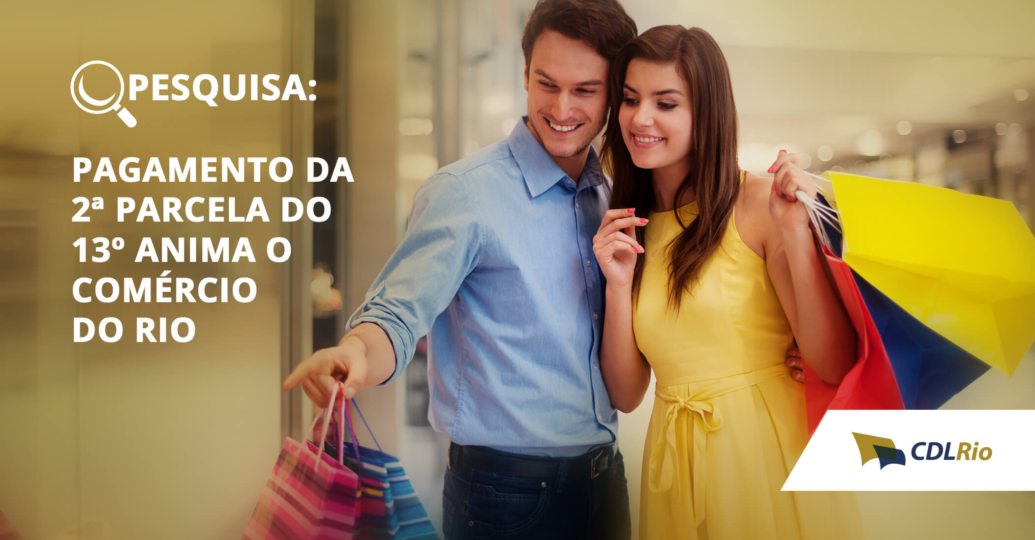 Imagem de abertura do artigo: Pagamento da 2ª parcela do 13º anima o comércio do Rio