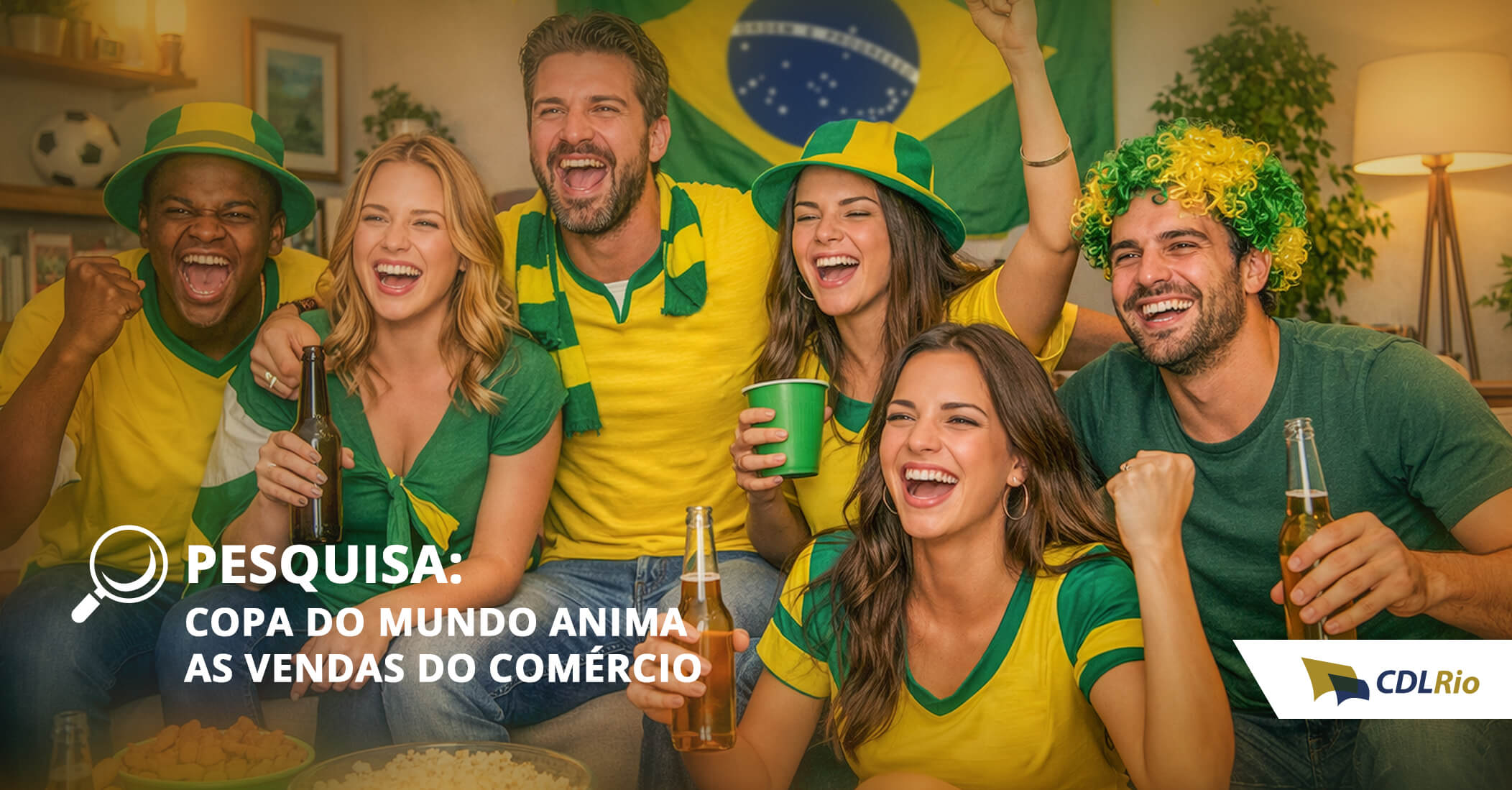 Imagem de abertura do artigo: Copa do Mundo anima as vendas do comércio